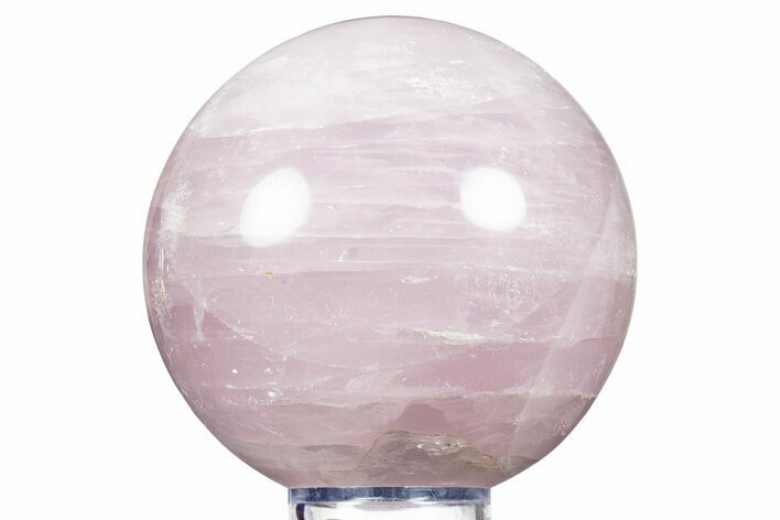Polished Rose Quartz Sphere - Madagascar #344329